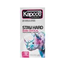  کاندوم تاخیری کاپوت مدل Stay Hard تعداد 12 عدد ا Kapoot Stay Hard Professional Condoms 12 PSC