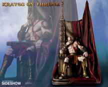  مجسمه کریتوس رو تخت پادشاهی Kratos On Throne