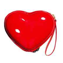  کیف لوازم آرایش مدل قلب سایز بزرگ ا Large size heart cosmetic bag