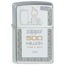  فندک اصل زیپو مدل 500 Million | 28413 | تولید محدود
