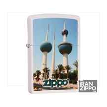  فندک اصل زیپو مدل 214 | برج‌های کویت | کلاسیک