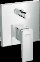  شیر حمام توکار هانس گروهه مدل Metropol کد KH1058 - با مغزی ا Hansgrohe Metropol Single lever bath mixer for concealed installation, with lever handle