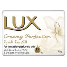  صابون لوکس ۱۷۰ گرم با رایحه گلهای سفید و روغن اساسی – برای پوست معطر صاف