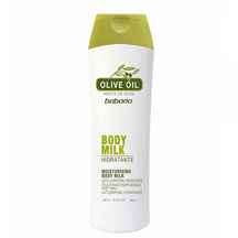 شیر بدن باباریا حاوی روغن زیتون حجم 400 میل ا Babaria Olive Oil Body Milk 400ml