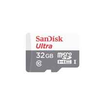  کارت حافظه سن دیسک میکرو اس دی اچ سی 32 گیگابایت کلاس 10 با سرعت 48 مگابایت در ثانیه ا SanDisk Ultra microSDHC 32GB UHS-I Class 10 - 48MBps 320X With Adapter