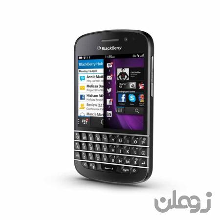  گوشی موبایل بلک بری مدل BlackBerry Q10-3G