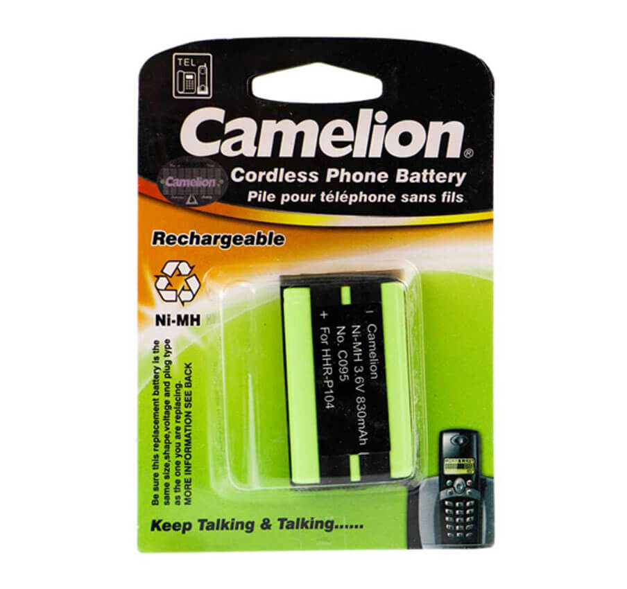  باتری تلفن شارژی Camelion C095 P104 830mAh