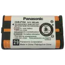 باتری تلفن بی سیم پاناسونیک مدل HHR-P104
