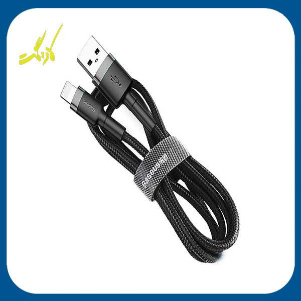  کابل تبدیل USB به Lightning باسئوس Baseus kevlar با طول ۲ متر