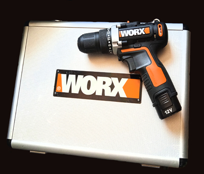 دریل شارژی ورکس 12 ولت Worx WX128.4