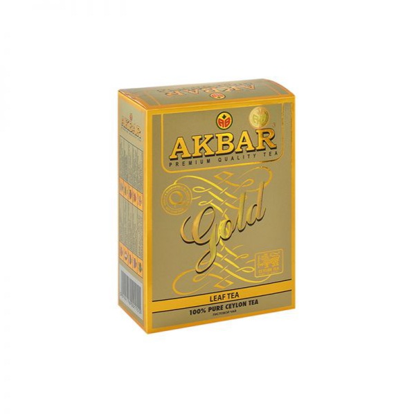  چای اکبر AKBAR پاکتی ساده سیلانی وزن 500 گرم