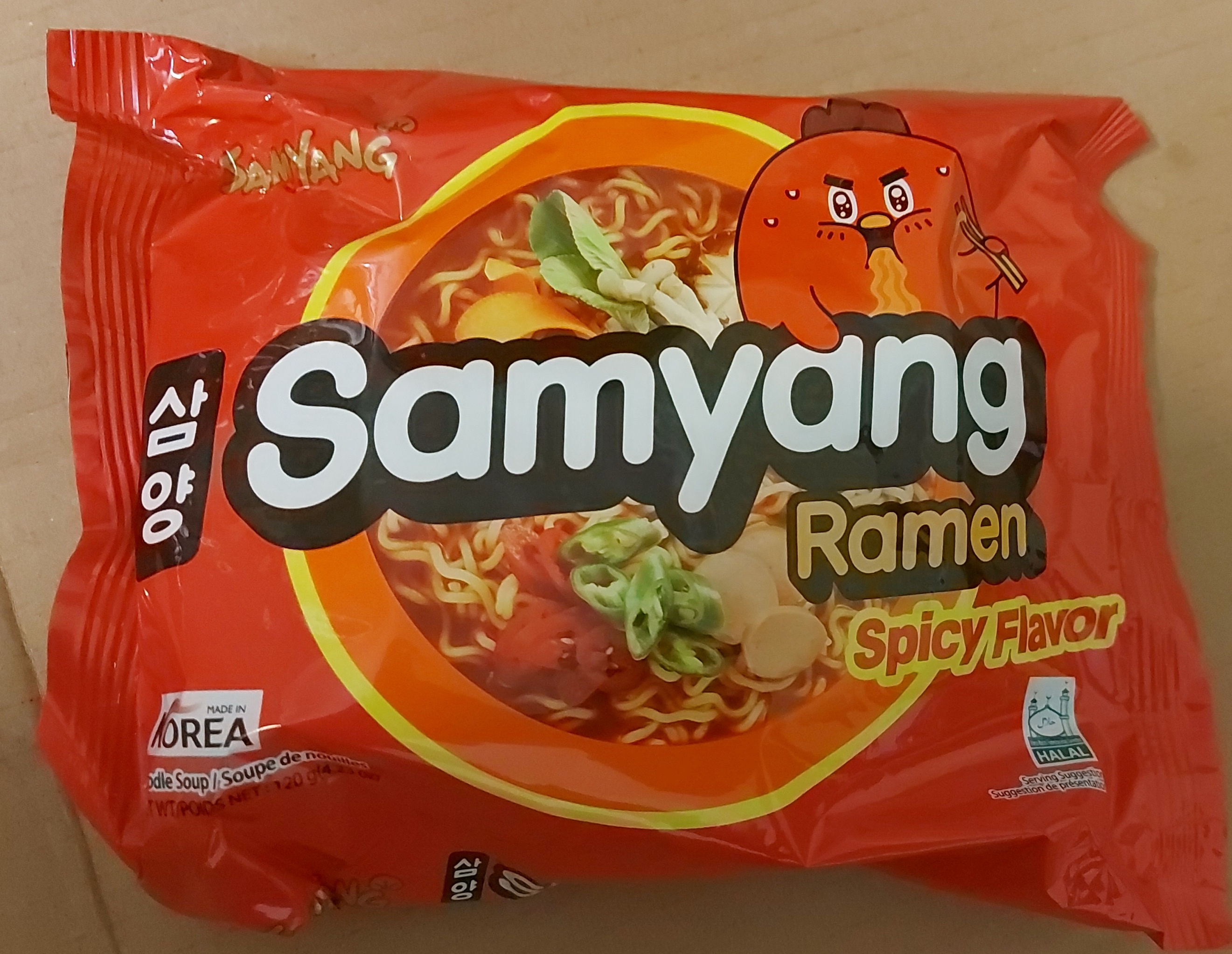  نودل ورمیشه ای کره ای ( رامن ) اسپایسی ۱۲۰ گرم سامیانگ – samyang