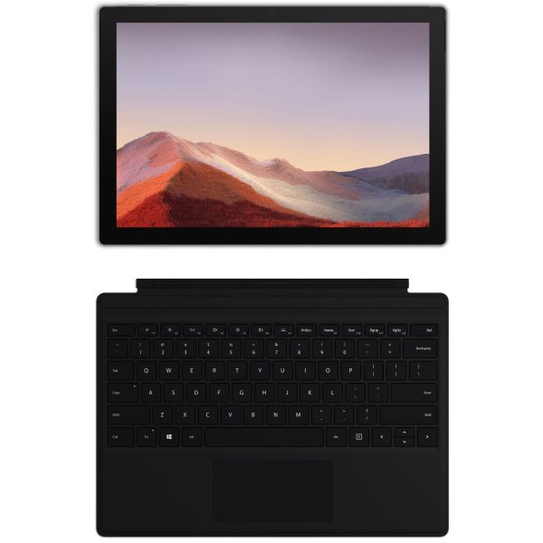  تبلت مایکروسافت مدل Surface Pro 7 Plus – F ظرفیت 512 گیگابایت به همراه کیبورد Black Type Cover