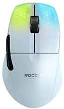ROCCAT KONE Pro Air Ergonomic Optical Performance Gaming Wireless Mouse with RGB Lighting, White (ROC-11-415-01)