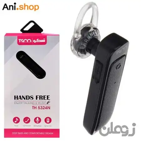 هندزفری بلوتوثی تسکو TH5324N مشکی کد124