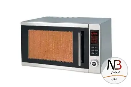مایکروویو 30 لیتر نقره‌ای مایدیا مدل MW-F3042-AMS
