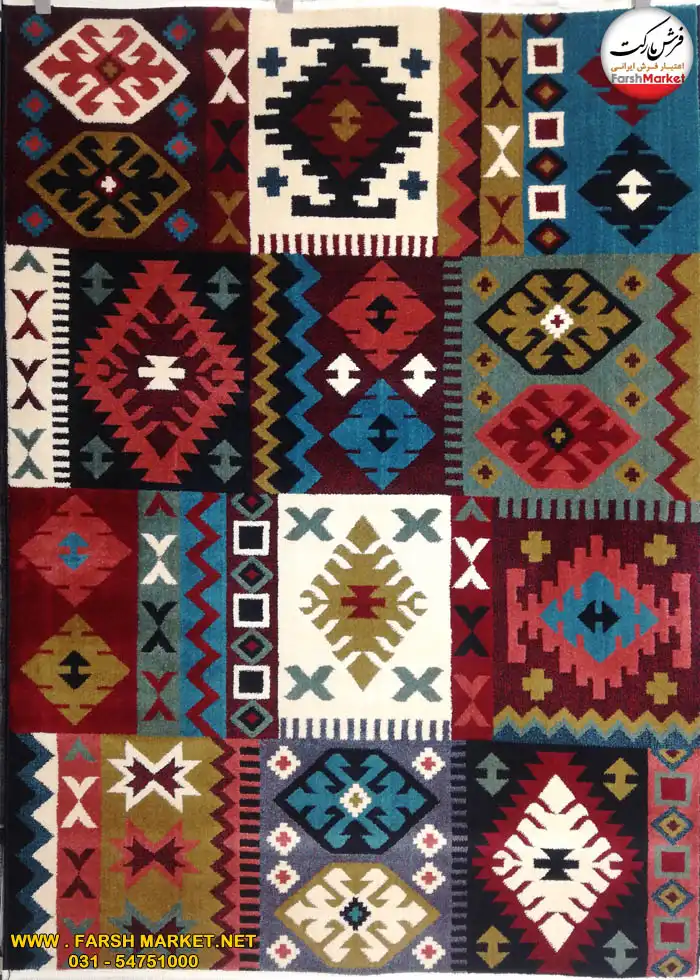  گبه طرح خشتی