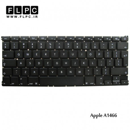  کیبورد لپ تاپ اپل Apple A1466 Laptop Keyboard مشکی-اینتر بزرگ