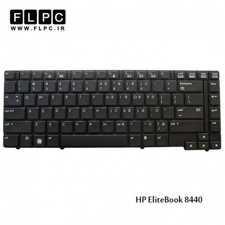  کیبورد لپ تاپ اچ پی HP EliteBook 8440 Laptop Keyboard مشکی-بدون موس