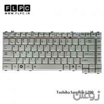  کیبورد لپ تاپ توشیبا Toshiba Satellite L200 Laptop Keyboard سفید