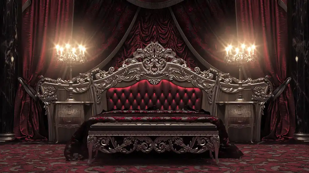  تخت خواب کلاسیک - مدل الکسی