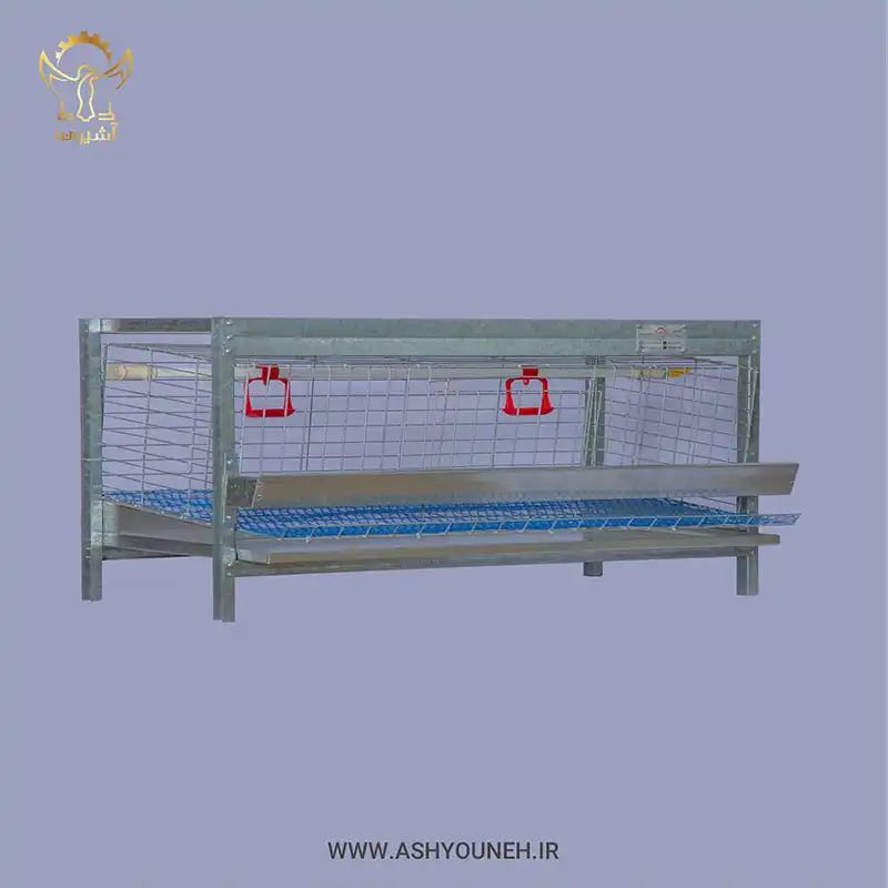  قفس بلدرچین یک طبقه