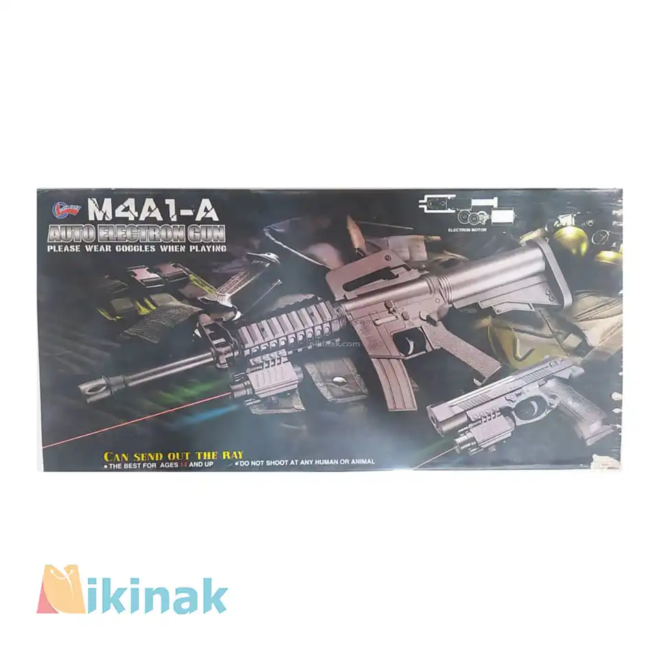 تفنگ اسباب بازی ساچمه ای شارژی مدل MA41-A