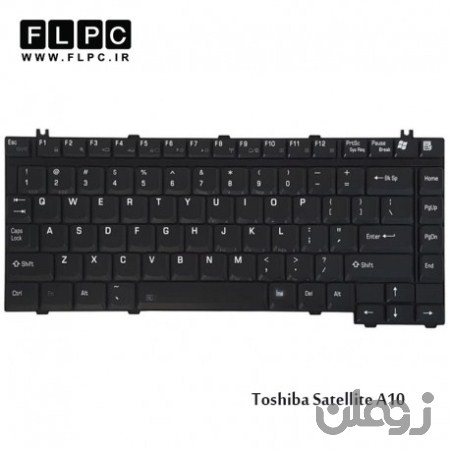  کیبورد لپ تاپ توشیبا Toshiba Satellite A10 Laptop Keyboard مشکی