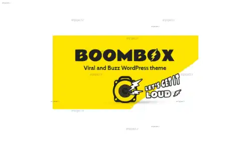 دانلود قالب مجله خبری بووم باکس BoomBox برای وردپر