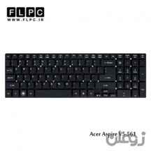  کیبورد لپ تاپ ایسر Acer Aspire V5-561 Laptop Keyboard مشکی -اینترکوچک-بدون فریم