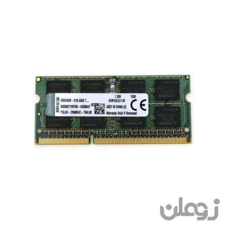  رم لپ تاپ کینگستون 8 گیگابایت مدل 1600Mhz DDR3