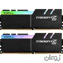  رم 32گیگابایت DDR4 مارک G.Skill مدل TRIDENT Z RGB F4-3200C16D-32GTZRX
