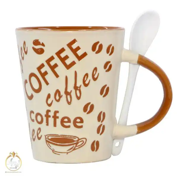 ماگ (لیوان) قاشق دار کافی Coffee