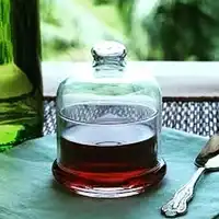 عسل خوری بزرگ شیشه ای بیسیک