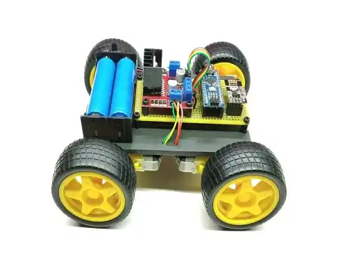  پروژه ربات کنترل از راه دور بی سیم