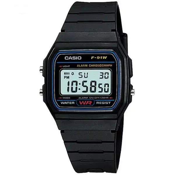 ساعت مچی ورزشی مردانه Casio مدل F91W-1