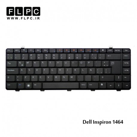  کیبورد لپ تاپ دل Dell Inspiron 1464 Laptop Keyboard مشکی