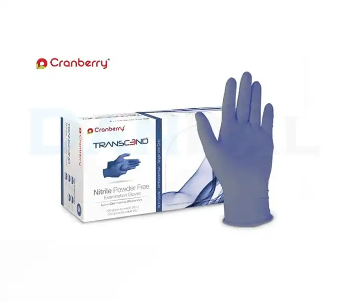  دستکش نیتریل بدون پودر Cranberry - Transcend