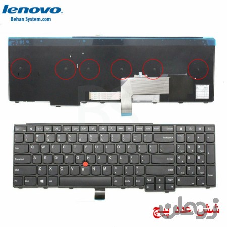  کیبورد لپ تاپ Lenovo ThinkPad W541