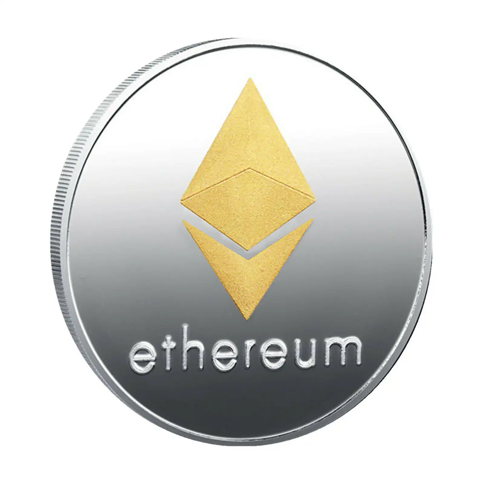 سکه نقره ای اتریوم Ethereum