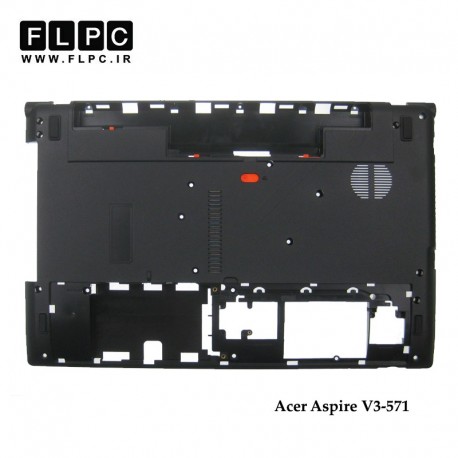  قاب کف لپ تاپ ایسر Acer Aspire V3-571 Laptop Bottom Case _Cover D مشکی