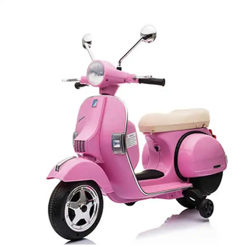  موتور شارژی کودک وسپا وارداتی vespa 5632 - قرمز