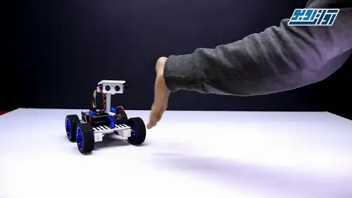  پروژه ربات دنبال کننده انسان