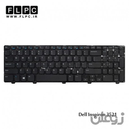  کیبورد لپ تاپ دل Dell Inspiron 3521 Laptop Keyboard