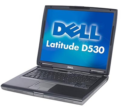  لپ تاپ استوک Dell Latitude D530 core 2 Due 2GB RAM 120GB Hard