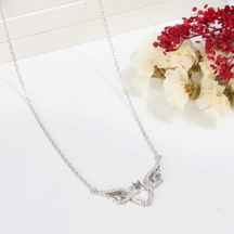  گردنبند نقره زنانه طرح اهورا کد 4688