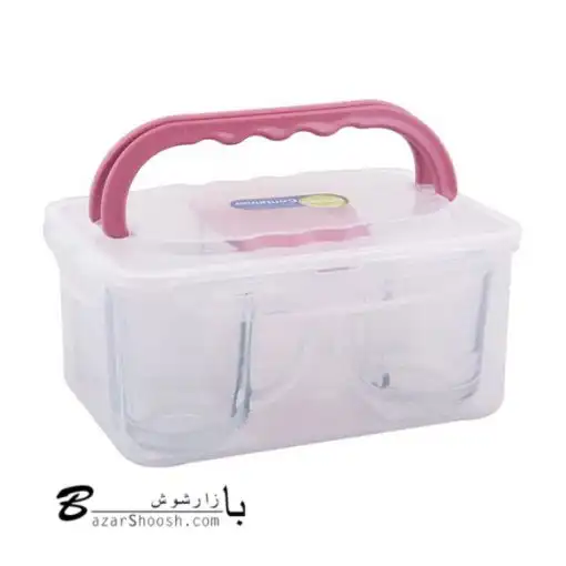 ست چای خوری مسافرتی 4نفره لیمون