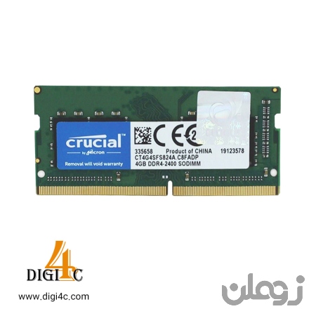  حافظه رم لپ تاپ کروشیال مدل Crucial 8GB DDR4 2666Mhz