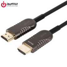  کابل HDMI v2.0 فیبر نوری یونیتک مدل Y-C1034BK به طول 60 متر