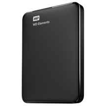  هارد اکسترنال وسترن دیجیتال مدل Elements ظرفیت 1 ترابایت ا Western Digital Elements External Hard Drive - 1TB